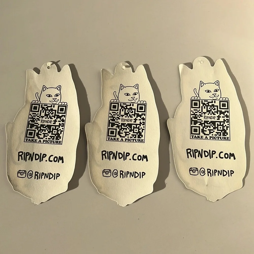 AUTHENTIC RIPNDIP NERMAL STICKERS - set of 3 - Picture 2 of 4